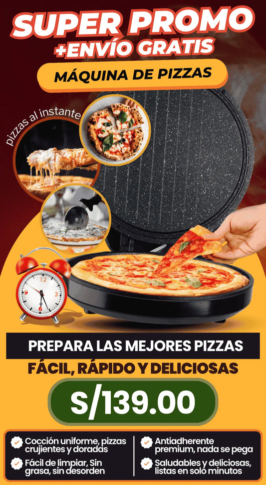 Maquina electrica para pizzas