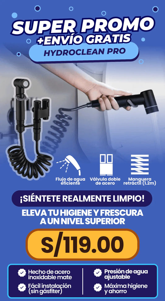 Bidet para inodoro acero inoxidable